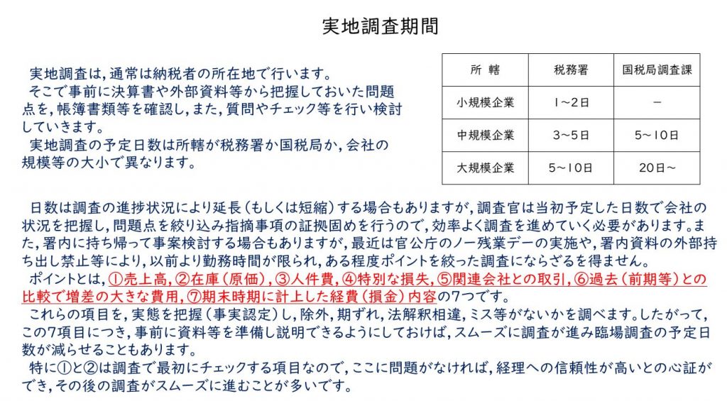 税務調査のギモン むらおか税理士事務所